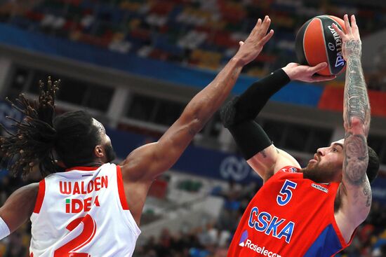 Баскетбол. Евролига. Матч ЦСКА - "Црвена Звезда"