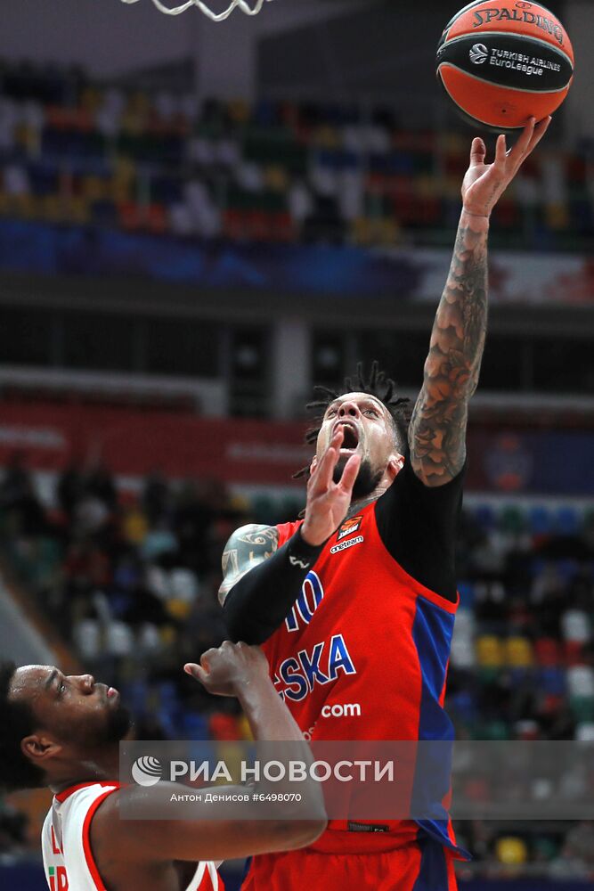 Баскетбол. Евролига. Матч ЦСКА - "Црвена Звезда"