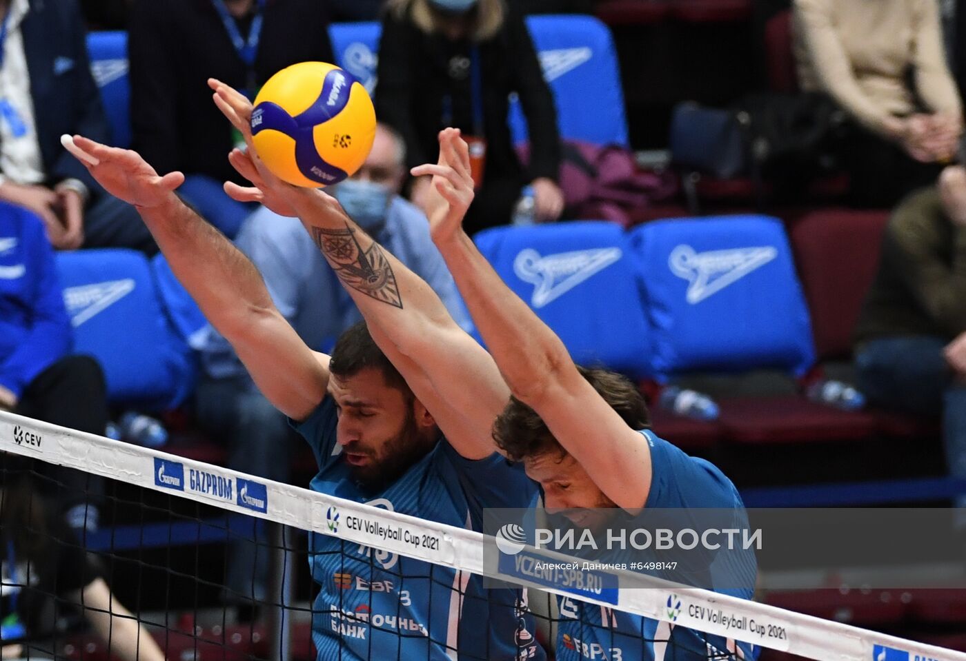 Волейбол. Финал Кубка ЕКВ. Матч "Зенит" - "Динамо"