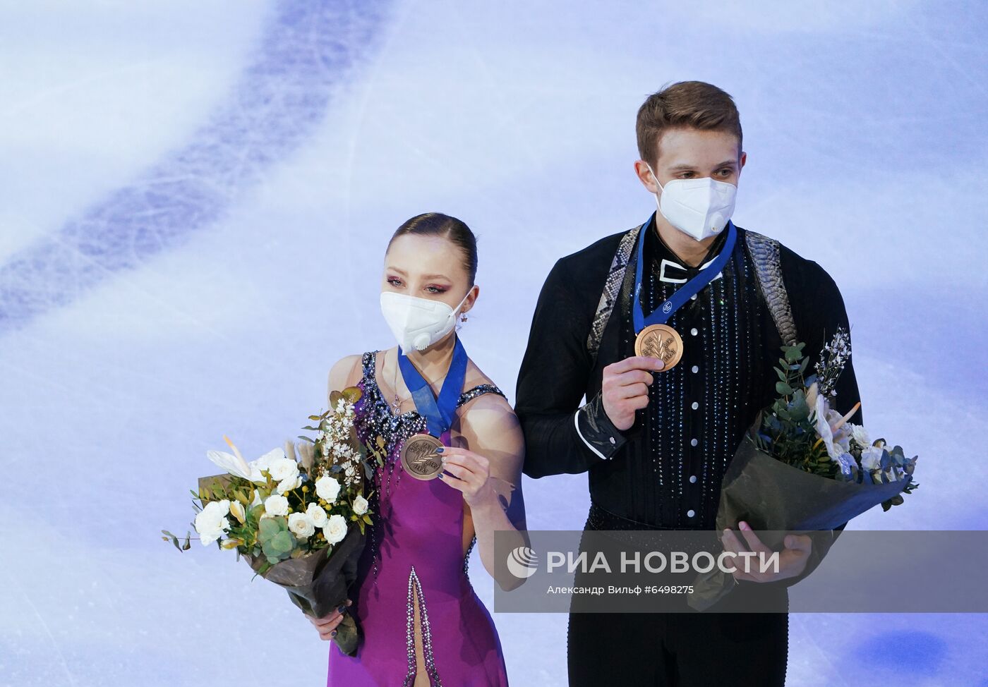 Фигурное катание. Чемпионат мира. Пары. Церемония награждения