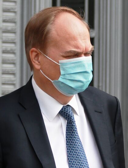 Посол России в США Антонов прибыл в МИД РФ