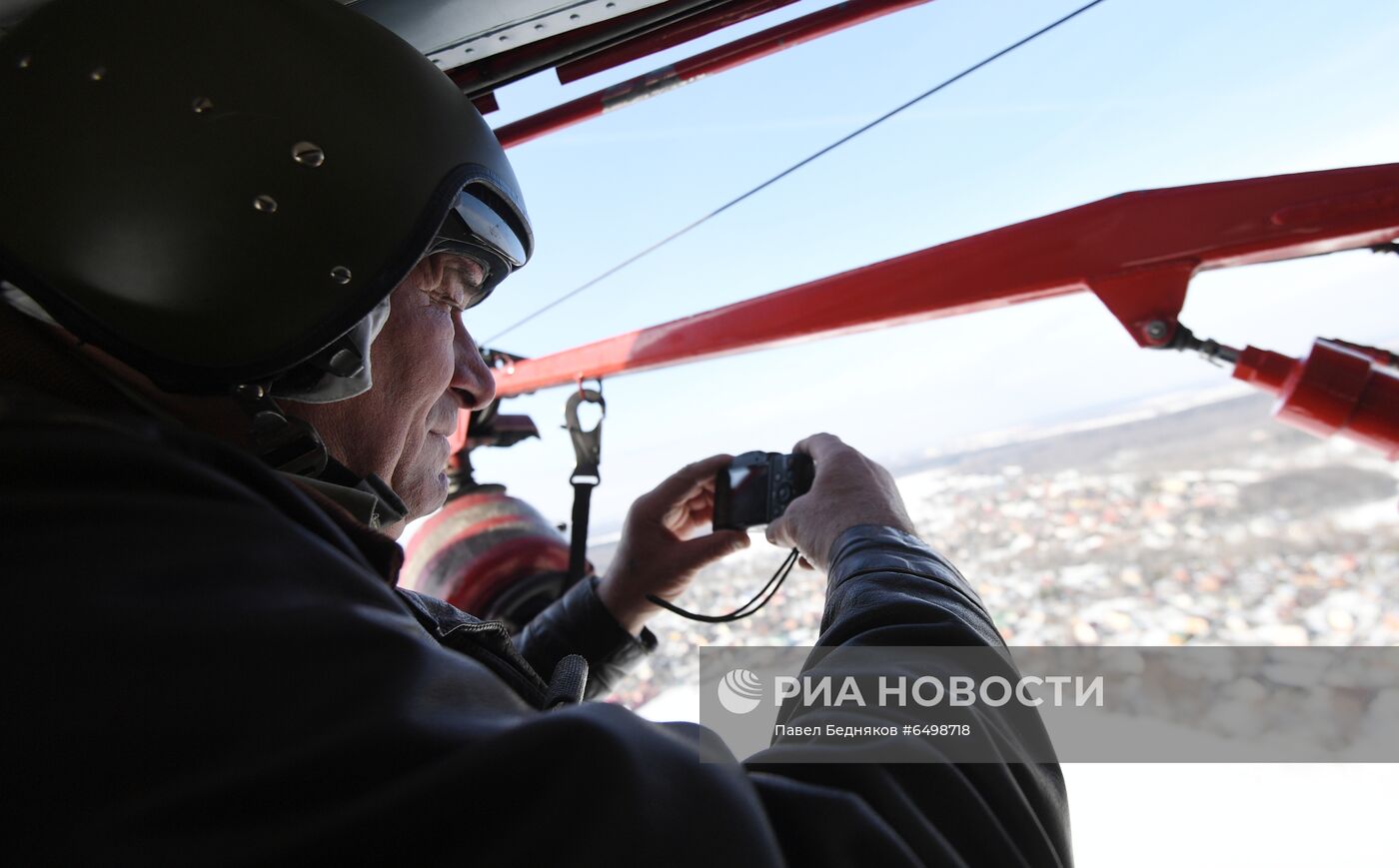 Облет территорий в преддверии паводка