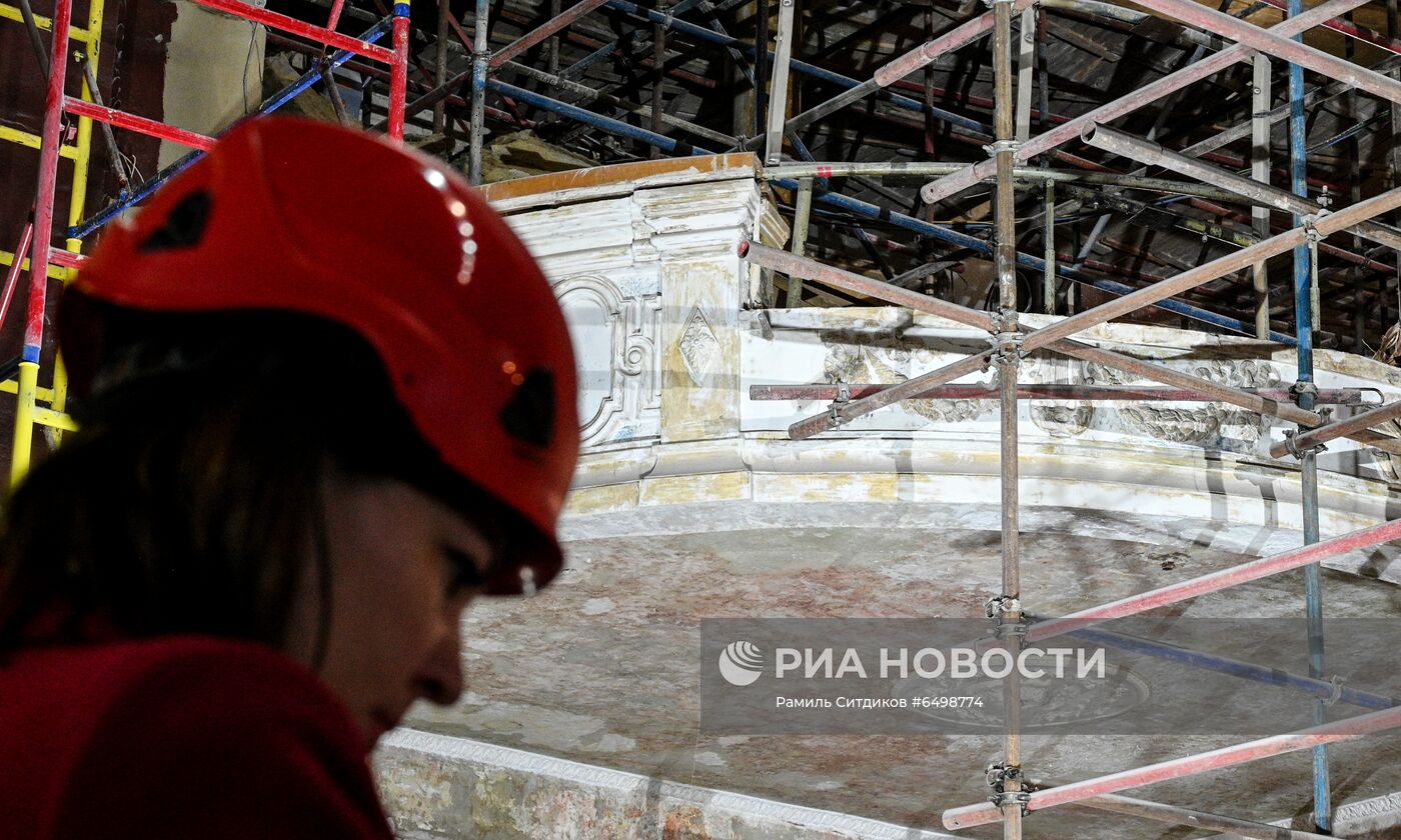 Реставрация Театра эстрады в Москве 