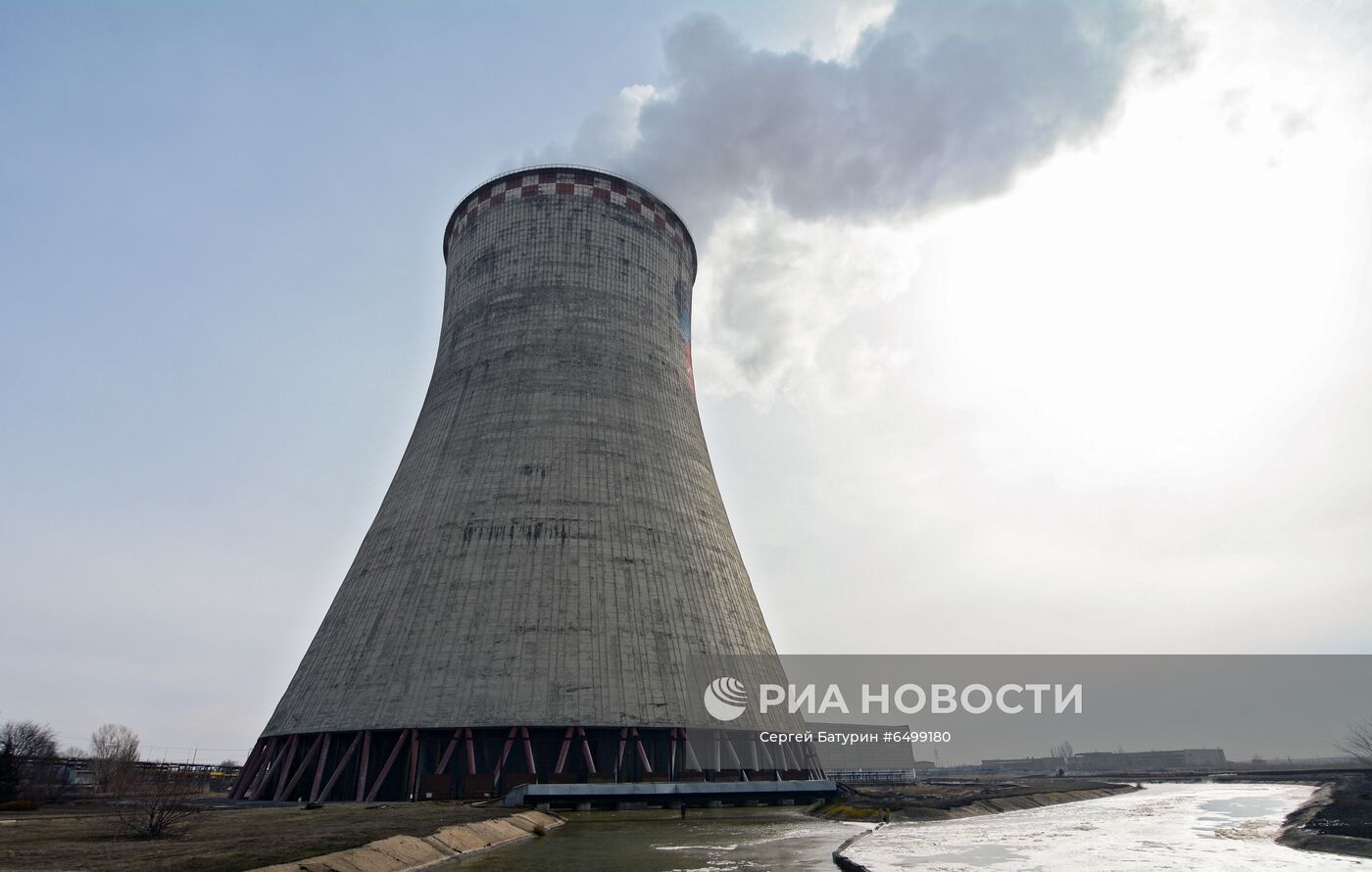 Зуевская ТЭС в Донецкой области