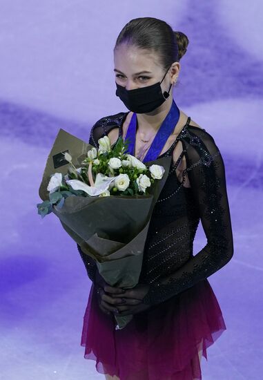 Фигурное катание. Чемпионат мира. Женщины. Церемония награждения