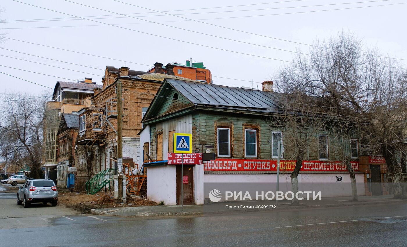 Аварийные дома в Астрахани