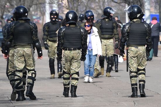 Протесты в Белоруссии