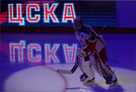 Хоккей. КХЛ. Матч "Локомотив" - ЦСКА