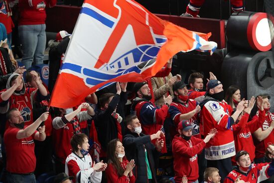 Хоккей. КХЛ. Матч "Локомотив" - ЦСКА