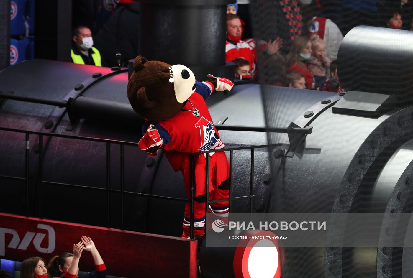 Хоккей. КХЛ. Матч "Локомотив" - ЦСКА