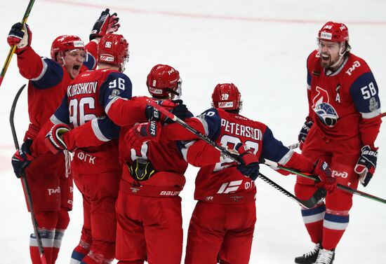 Хоккей. КХЛ. Матч "Локомотив" - ЦСКА