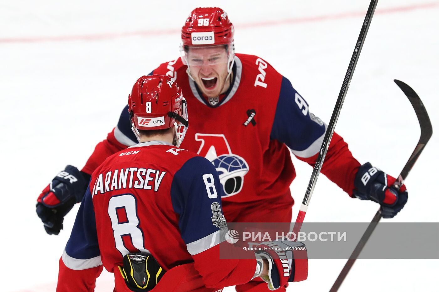 Хоккей. КХЛ. Матч "Локомотив" - ЦСКА