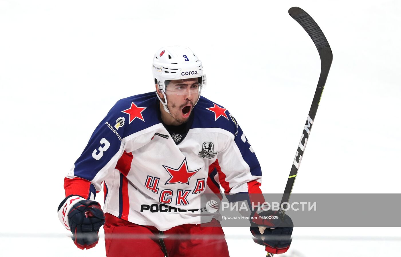 Хоккей. КХЛ. Матч "Локомотив" - ЦСКА