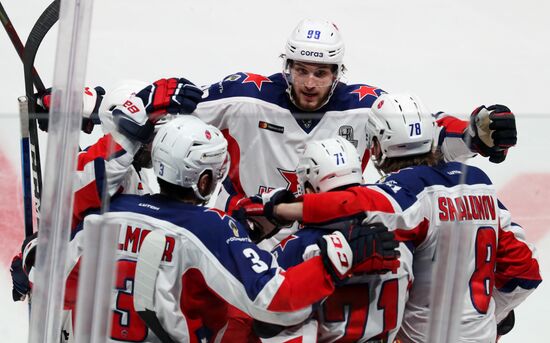 Хоккей. КХЛ. Матч "Локомотив" - ЦСКА