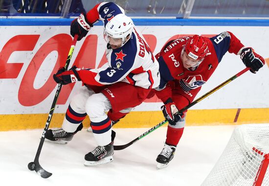 Хоккей. КХЛ. Матч "Локомотив" - ЦСКА