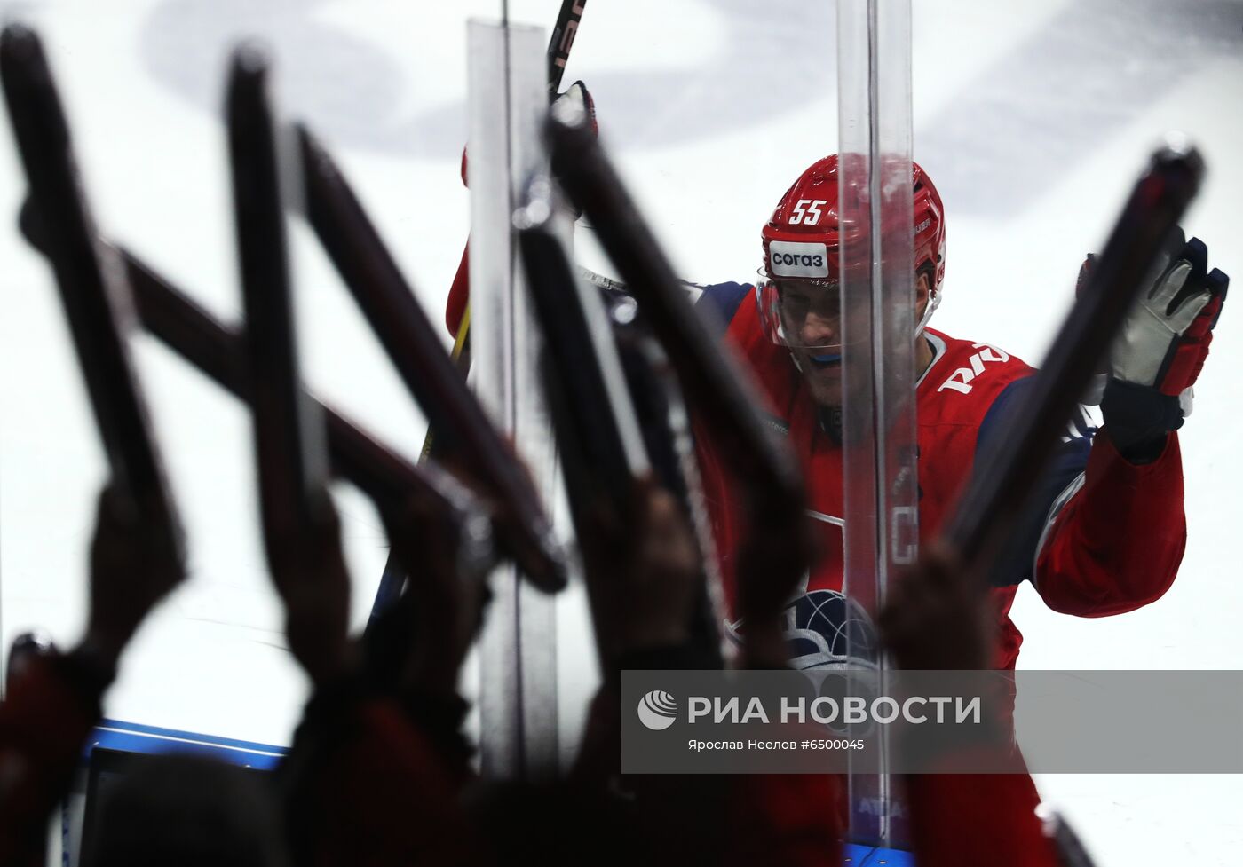 Хоккей. КХЛ. Матч "Локомотив" - ЦСКА