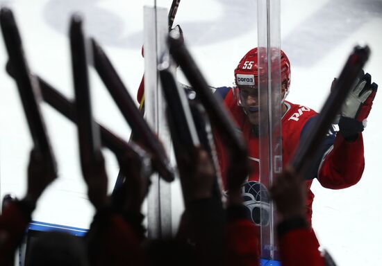 Хоккей. КХЛ. Матч "Локомотив" - ЦСКА