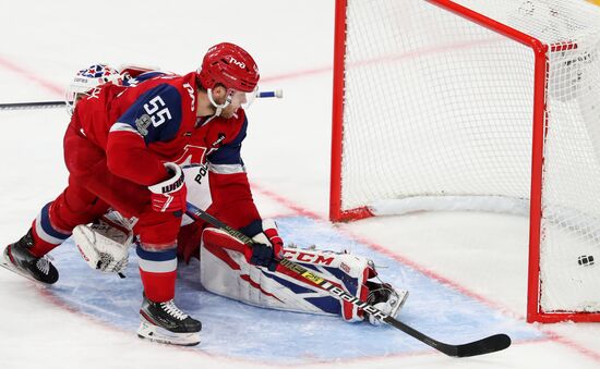 Хоккей. КХЛ. Матч "Локомотив" - ЦСКА