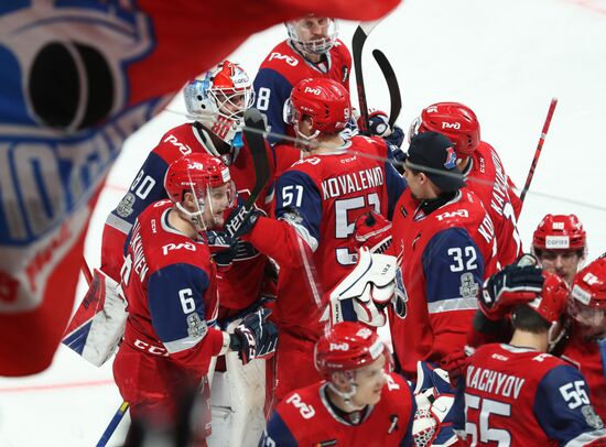 Хоккей. КХЛ. Матч "Локомотив" - ЦСКА