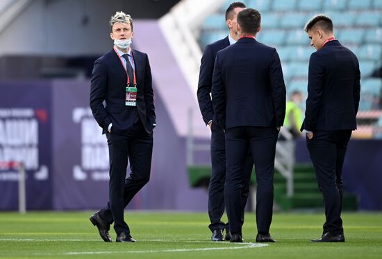 Футбол. Отборочный матч ЧМ-2022. Россия - Словения