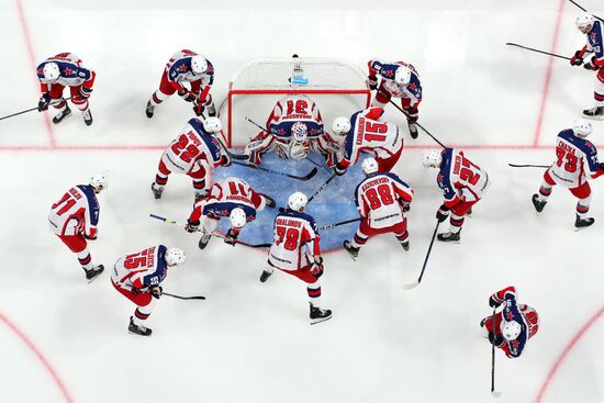 Хоккей. КХЛ. Матч "Локомотив" - ЦСКА