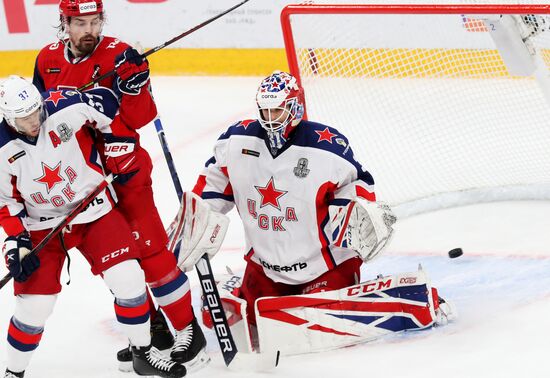 Хоккей. КХЛ. Матч "Локомотив" - ЦСКА