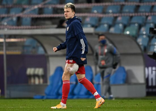 Футбол. Отборочный матч ЧМ-2022. Россия - Словения