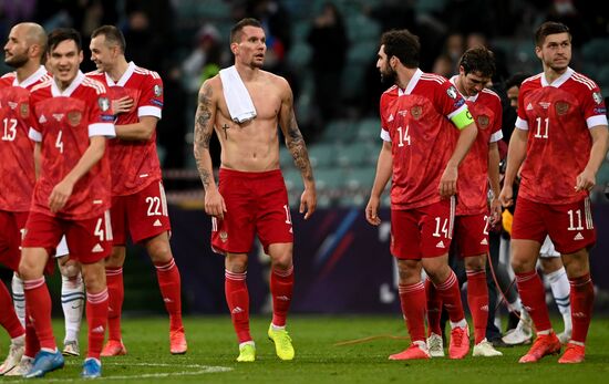 Футбол. Отборочный матч ЧМ-2022. Россия - Словения