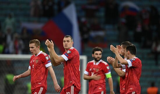 Футбол. Отборочный матч ЧМ-2022. Россия - Словения