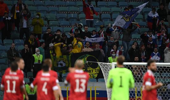 Футбол. Отборочный матч ЧМ-2022. Россия - Словения