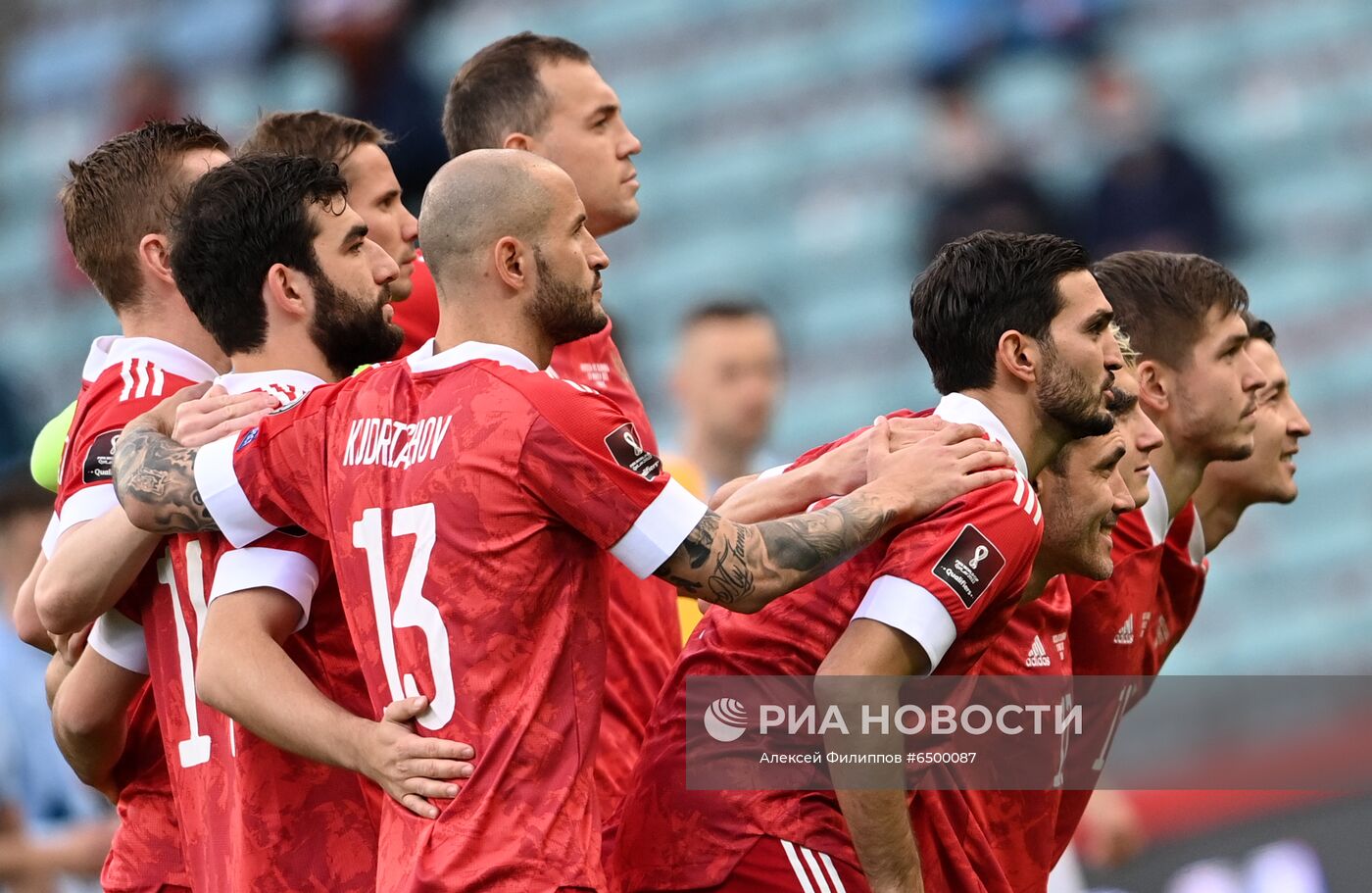 Футбол. Отборочный матч ЧМ-2022. Россия - Словения