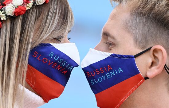 Футбол. Отборочный матч ЧМ-2022. Россия - Словения