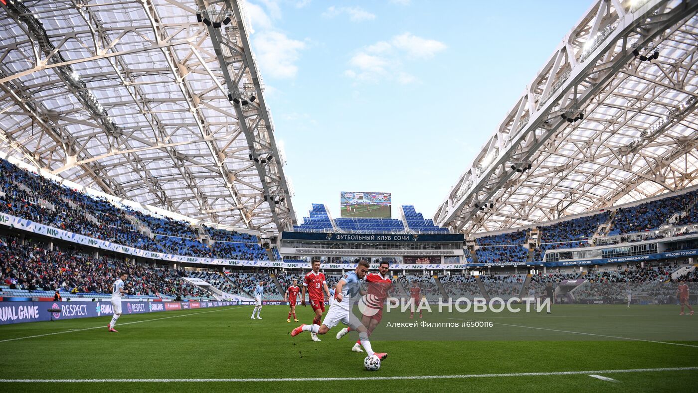 Футбол. Отборочный матч ЧМ-2022. Россия - Словения