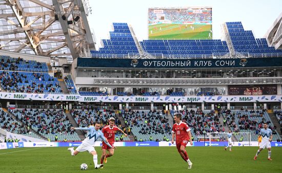 Футбол. Отборочный матч ЧМ-2022. Россия - Словения