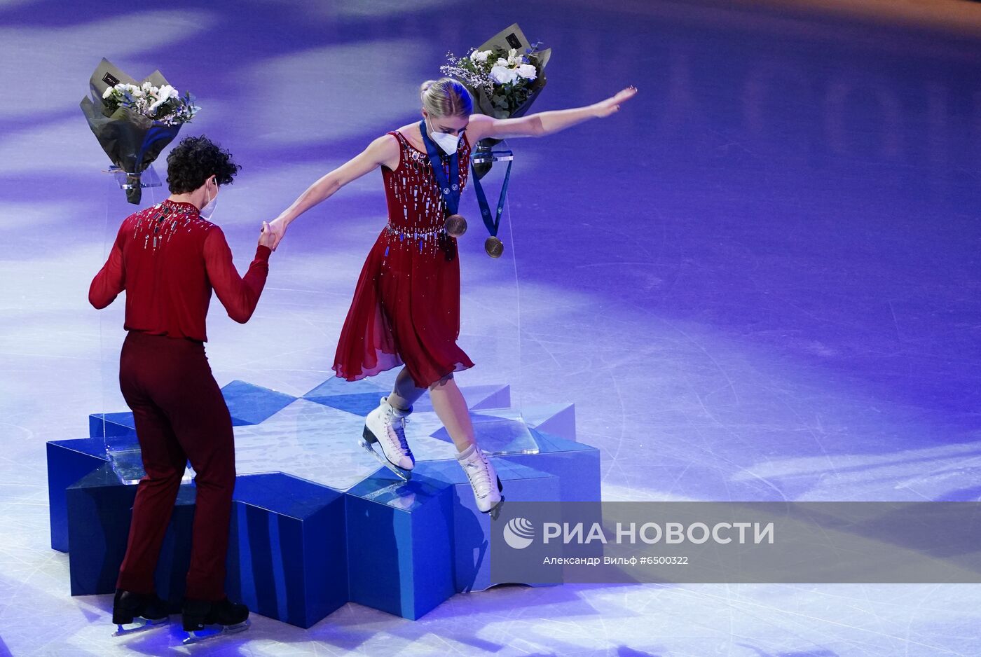 Фигурное катание. Чемпионат мира. Танцы. Церемония награждения