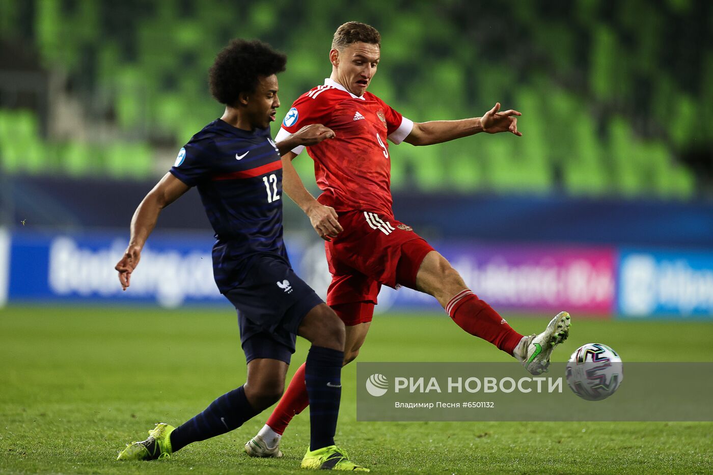 Футбол. Молодежный ЧЕ-2021. Матч Россия – Франция