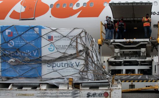 Новая партия вакцины Sputnik V прибыла в Венесуэлу