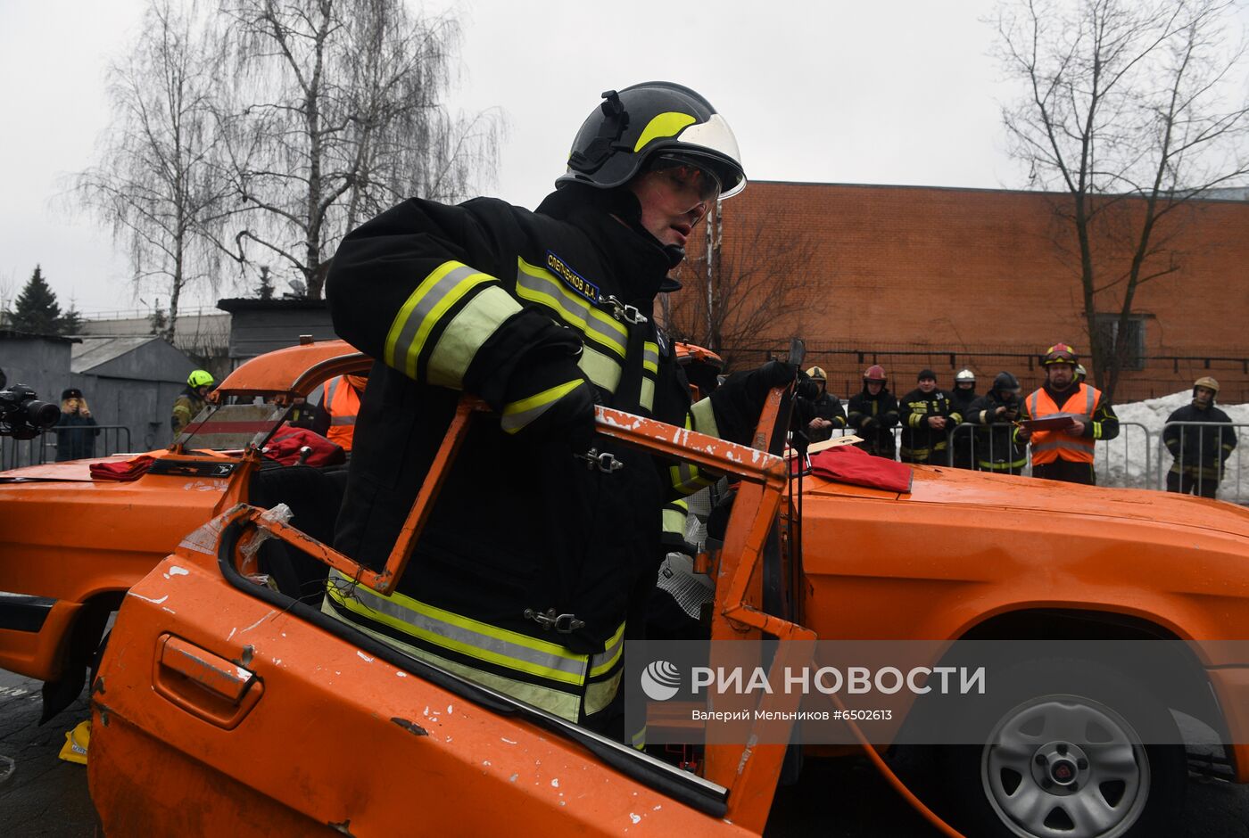 Соревнования МЧС по ликвидации последствий ДТП