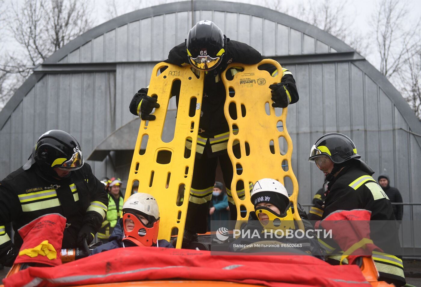 Соревнования МЧС по ликвидации последствий ДТП