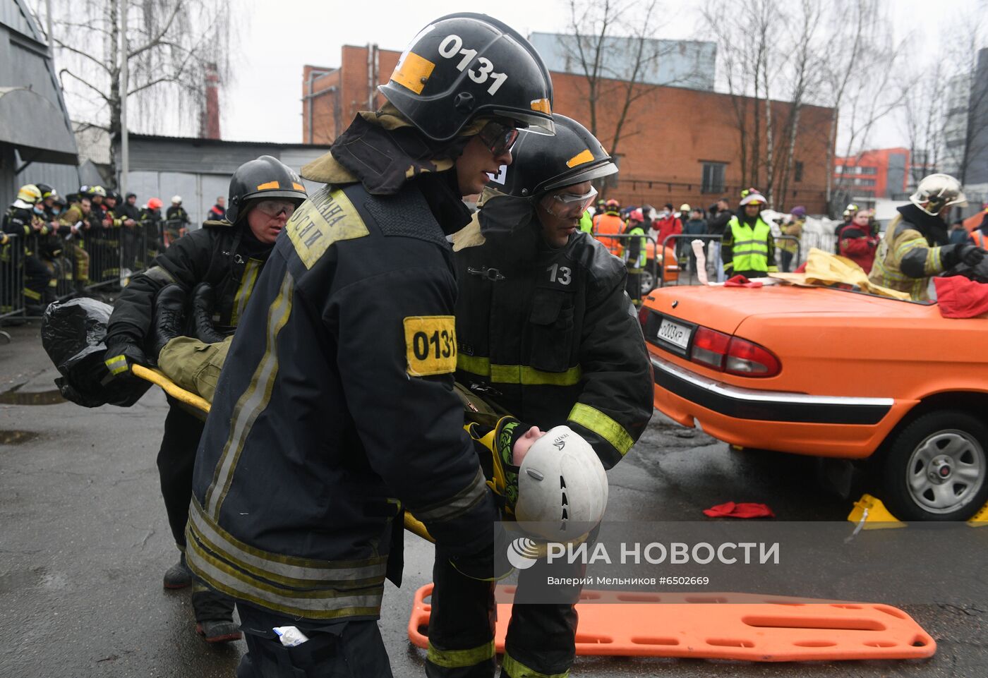 Соревнования МЧС по ликвидации последствий ДТП