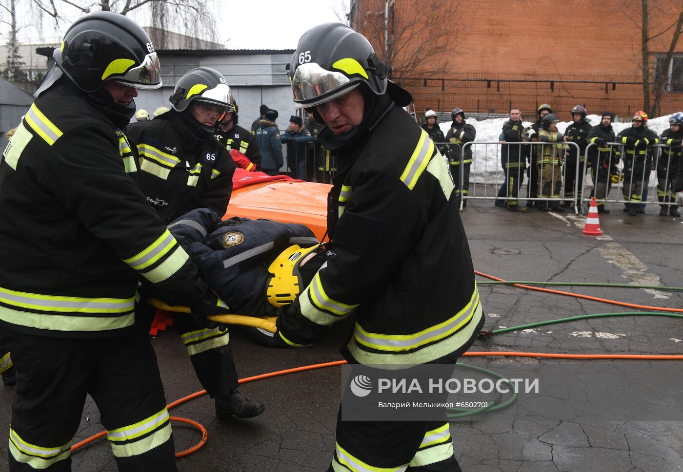 Соревнования МЧС по ликвидации последствий ДТП