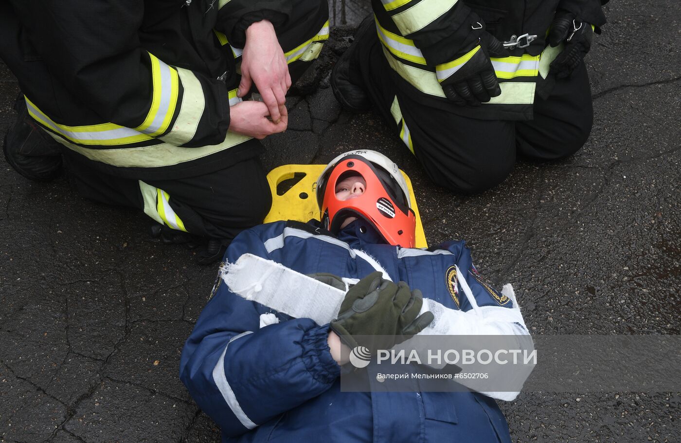 Соревнования МЧС по ликвидации последствий ДТП