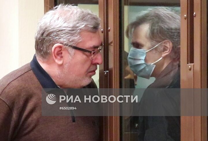 Оглашение приговора С. Петушкову, обвиняемому в госизмене