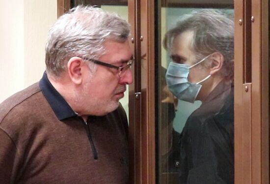 Оглашение приговора С. Петушкову, обвиняемому в госизмене