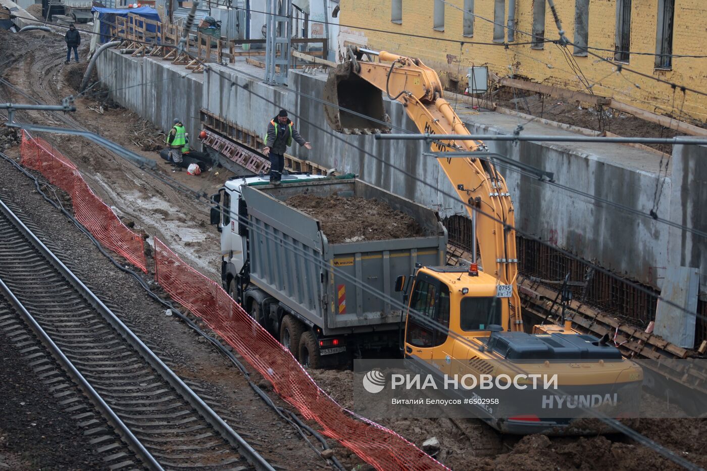 Реконструкция участка МЦД-2 от станции "Каланчевская" до Курского вокзала