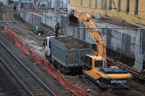 Реконструкция участка МЦД-2 от станции "Каланчевская" до Курского вокзала