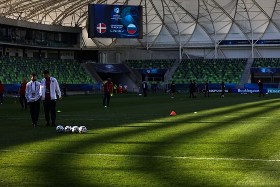 Футбол. Молодежный ЧЕ-2021. Матч Дания – Россия