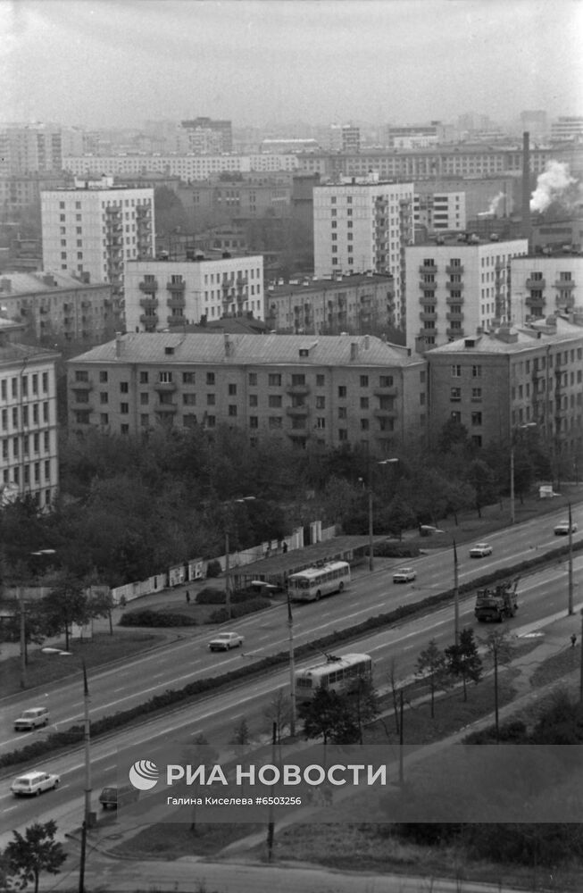 Ленинградское шоссе в Москве