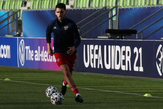 Футбол. Молодежный ЧЕ-2021. Матч Дания – Россия