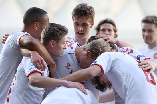 Футбол. Молодежный ЧЕ-2021. Матч Дания – Россия